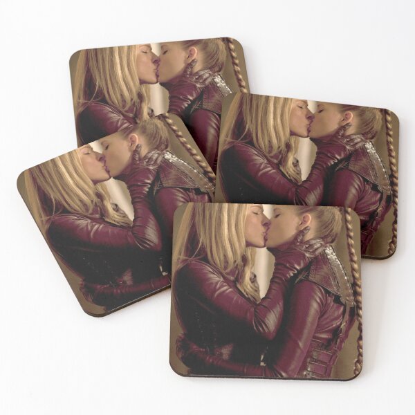 Item preview, Cara and Dahlia kiss designed and sold by cleoselene.