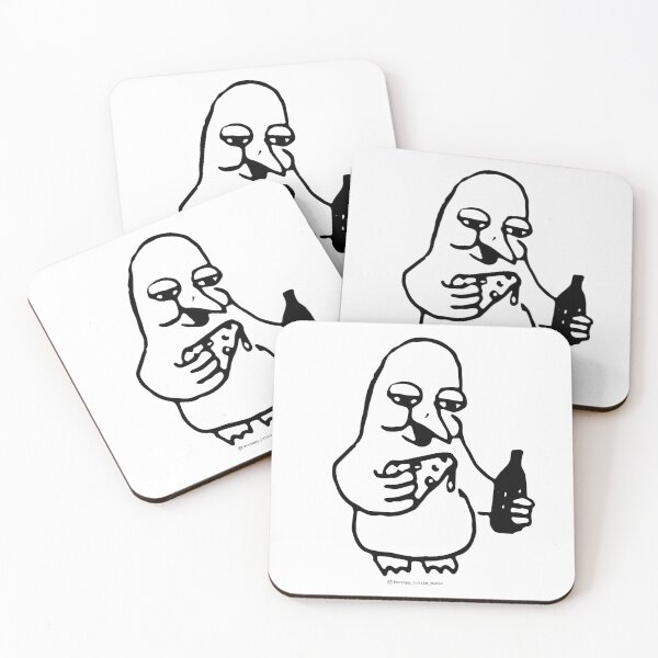 Item preview, Pizza and beer designed and sold by CreepyLilDucks.