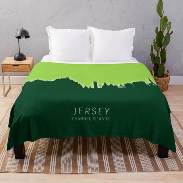 Item preview, Jersey Channel Islands Skyline designed and sold by ArtPrints.