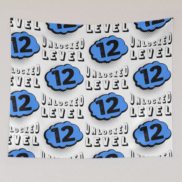 Item preview, level 12 gaming birthday gift designed and sold by pirminio.