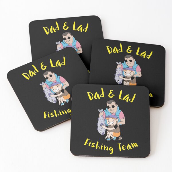 Item preview, Father And Son Fishing Team - Dad & Lad Design designed and sold by mum-of-two.