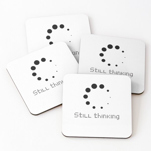 Item preview, still thinking fun quote designed and sold by pirminio.