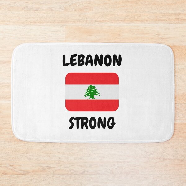 Item preview, Lebanon Strong with flag designed and sold by simplysharon.
