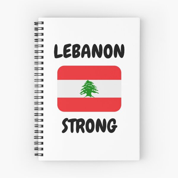 Item preview, Lebanon Strong with flag designed and sold by simplysharon.