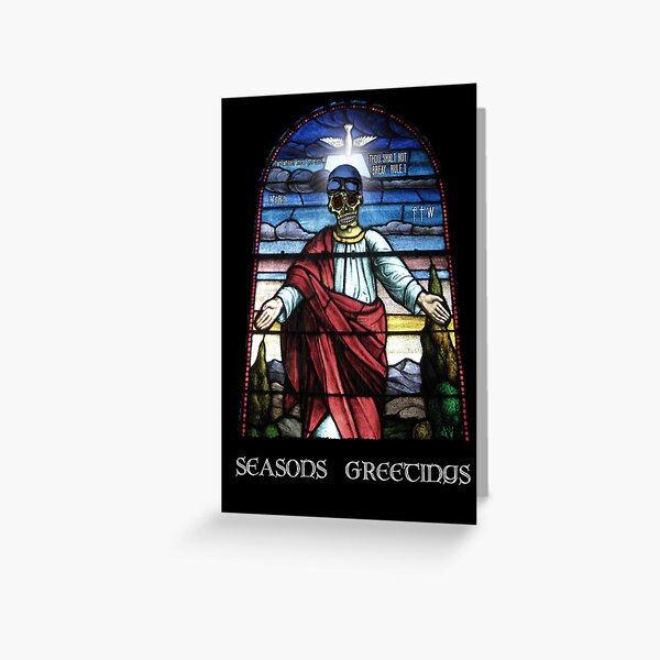 W'nR'n Road God Christmas Card Greeting Card