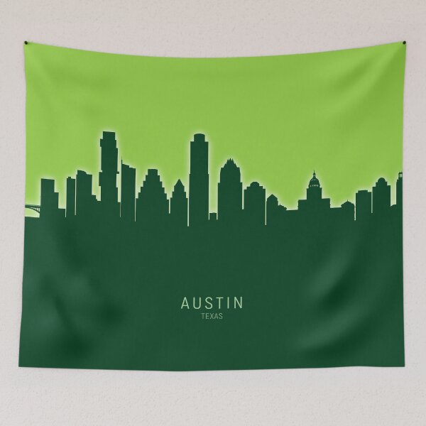 Item preview, Austin Texas Skyline designed and sold by ArtPrints.