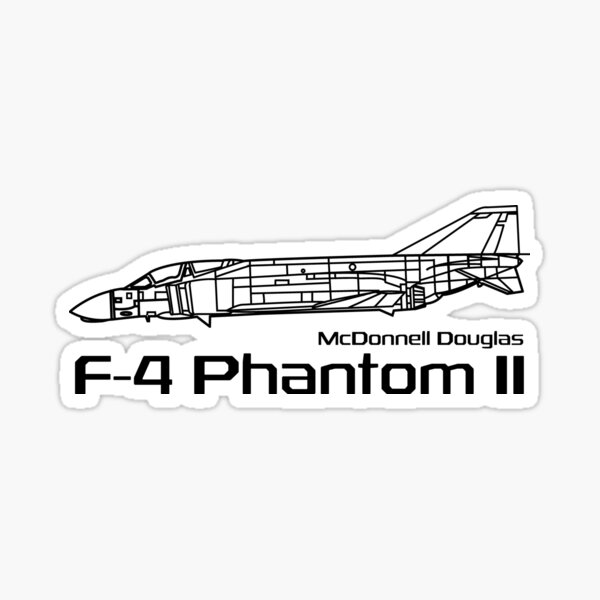 McDonnell Douglas F-4 Phantom II Sticker