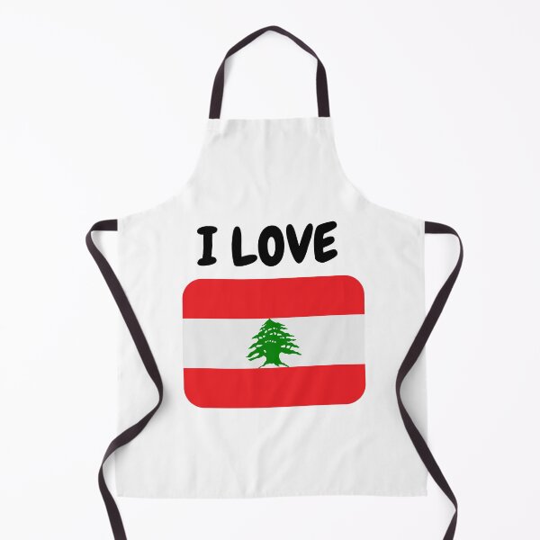 Item preview, I Love Lebanon with flag designed and sold by simplysharon.