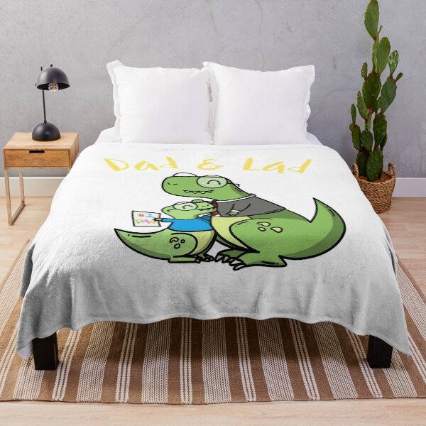 Item preview, Father And Son Dinosaurs - Dad & Lad Design designed and sold by mum-of-two.