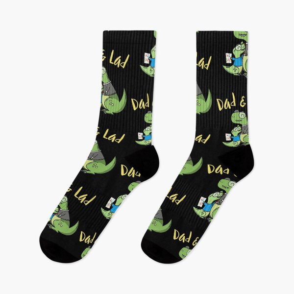 Item preview, Father And Son Dinosaurs - Dad & Lad Design designed and sold by mum-of-two.