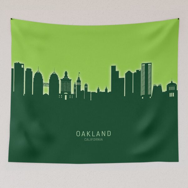 Artikelvorschau, Oakland California Skyline entworfen und verkauft von ArtPrints.