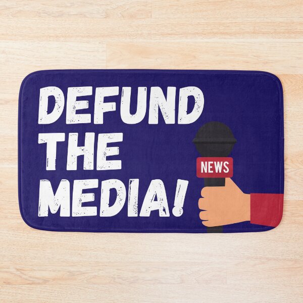 Item preview, defund the media movement designed and sold by Zaibo.