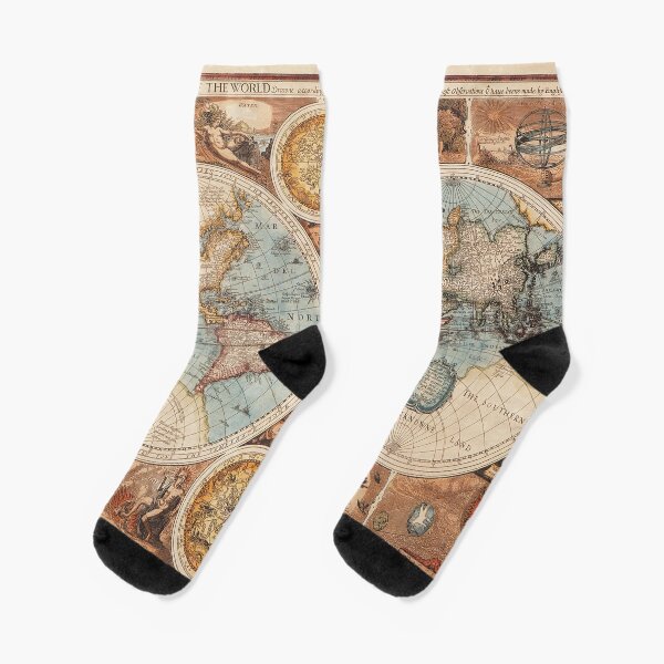 Item preview, Vintage World Map  designed and sold by Beltschazar.