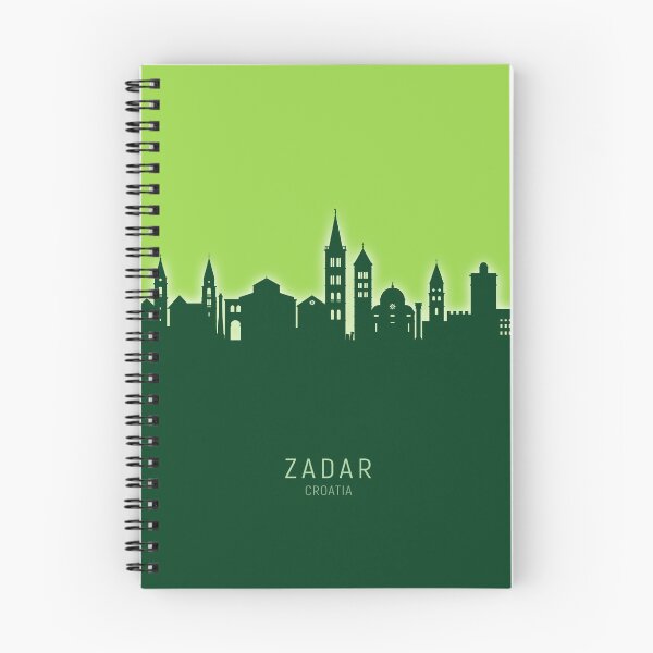 Artikelvorschau, Zadar Croatia Skyline entworfen und verkauft von ArtPrints.