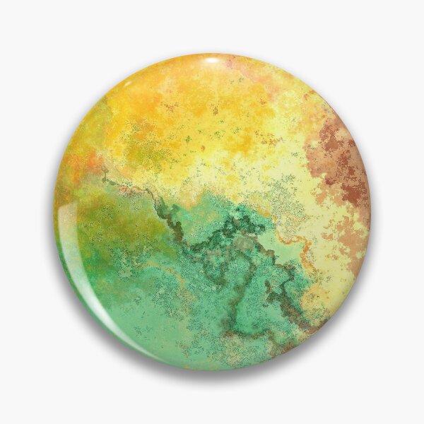 Item preview, yellow brown green abstraction designed and sold by Kolinnaprint.