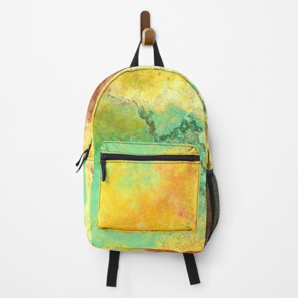 Item preview, yellow brown green abstraction designed and sold by Kolinnaprint.