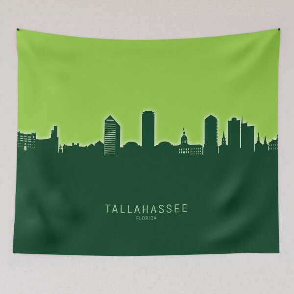 Item preview, Tallahassee Florida Skyline designed and sold by ArtPrints.