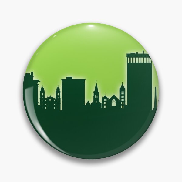 Item preview, Asheville North Carolina Skyline designed and sold by ArtPrints.