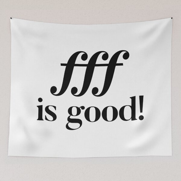 Item preview, fff is good! (Black) designed and sold by FullTrombone.