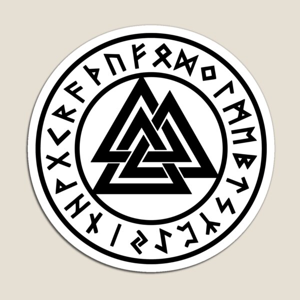 Valknut Magnet — SHIELDMAIDEN'S SANCTUM