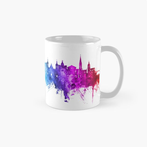 Item preview, Bilbao Spain Skyline designed and sold by ArtPrints.