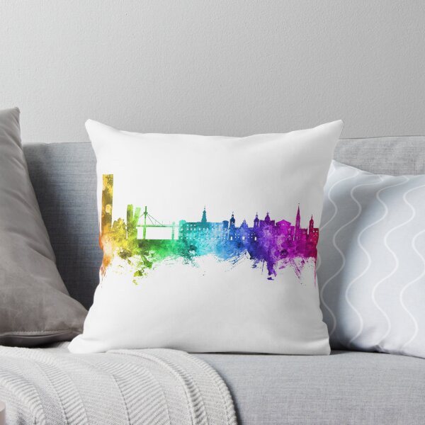 Item preview, Bilbao Spain Skyline designed and sold by ArtPrints.