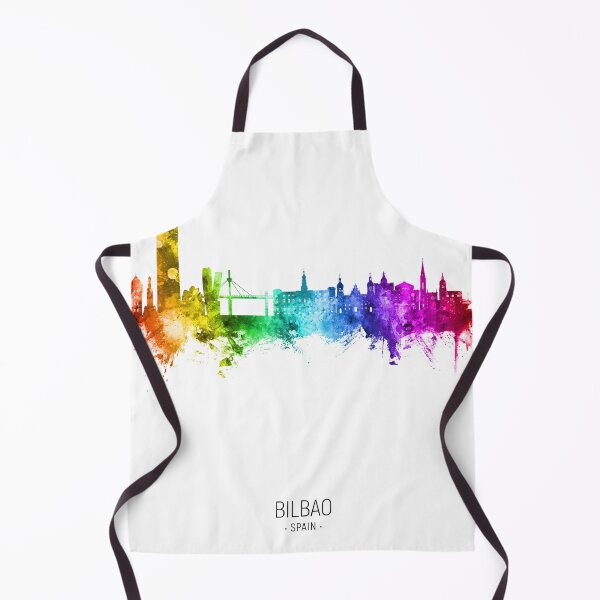Item preview, Bilbao Spain Skyline designed and sold by ArtPrints.
