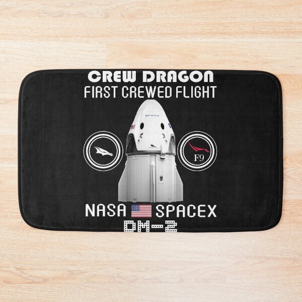 Item preview, Crew Dragon First Crewed Flight Nasa Spacex Great Gift for Men Women designed and sold by iamspiner.