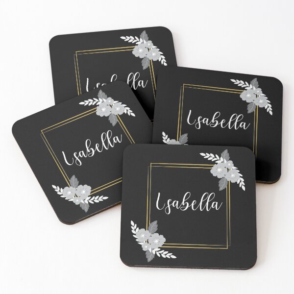 Aperçu de l'œuvre Cadeau porte-nom Isabella créée et vendue par anins-azuree.