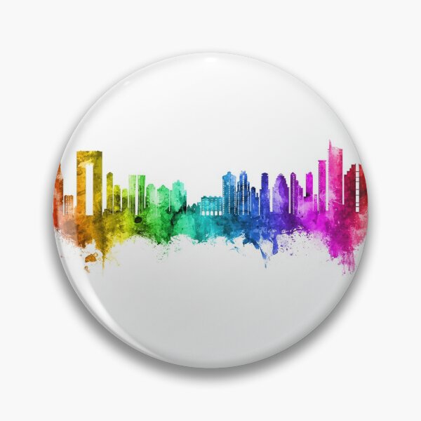 Item preview, Benidorm Spain Skyline designed and sold by ArtPrints.