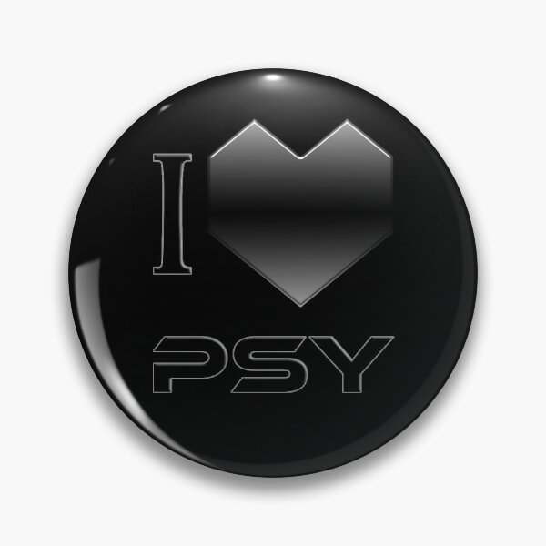 Item preview, I Love Psy - Black - Grey designed and sold by NoMatterLab.