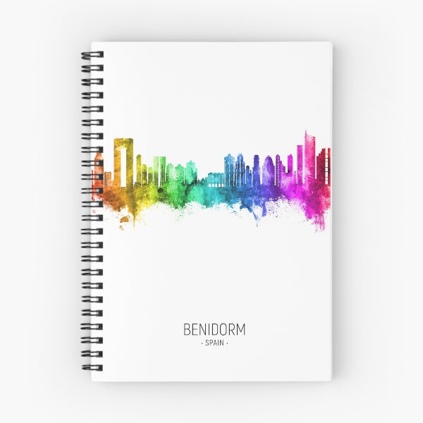 Item preview, Benidorm Spain Skyline designed and sold by ArtPrints.