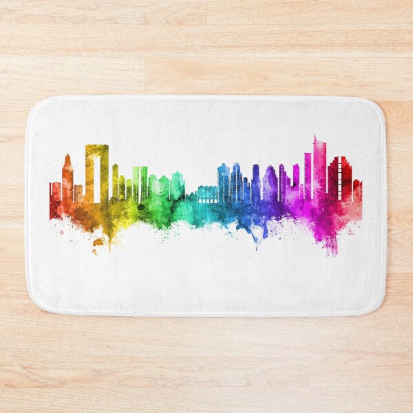 Item preview, Benidorm Spain Skyline designed and sold by ArtPrints.