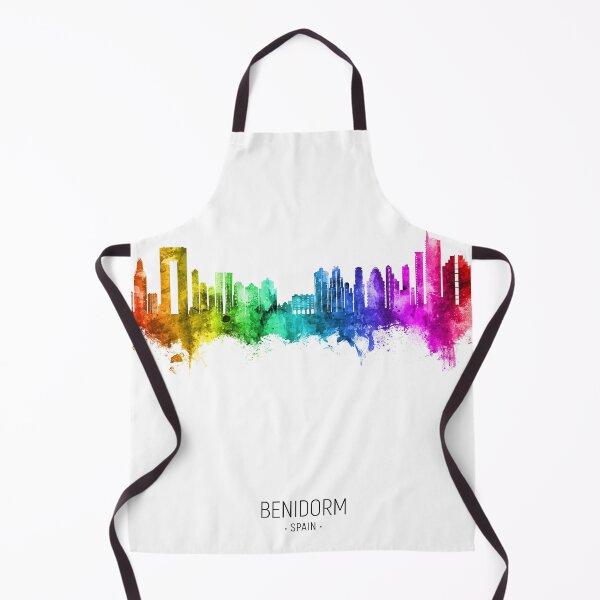 Item preview, Benidorm Spain Skyline designed and sold by ArtPrints.