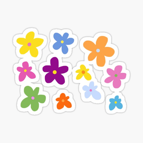 "Golf le fleur flowers" Sticker by Sunshineeyes Redbubble