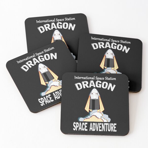 Item preview, International Space Station Dragon Space Adventure Great Gift for Men Women designed and sold by iamspiner.