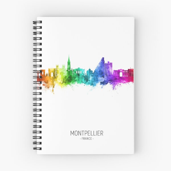 Item preview, Montpellier France Skyline designed and sold by ArtPrints.