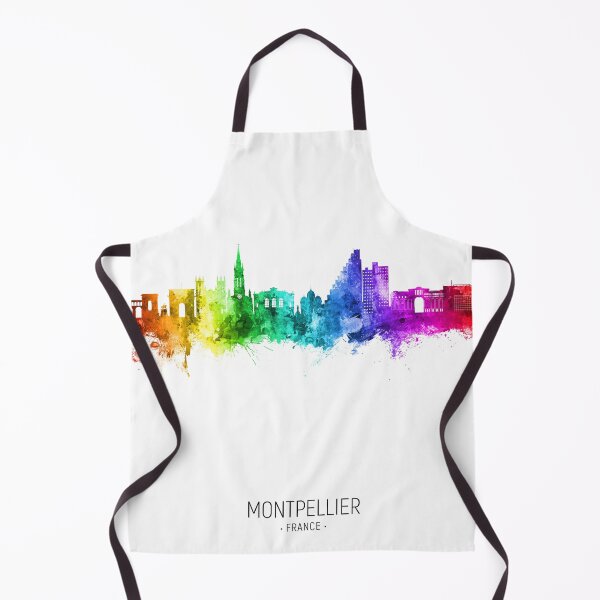 Item preview, Montpellier France Skyline designed and sold by ArtPrints.