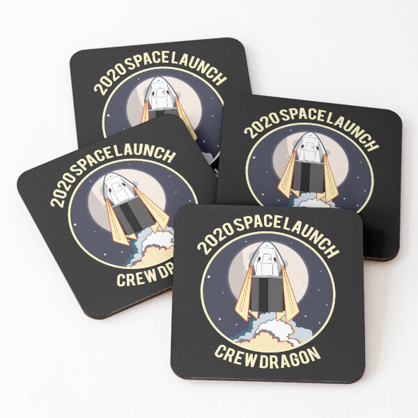 Item preview, 2020 Space Launch Crew Dragon Great Gift for Men Women designed and sold by iamspiner.
