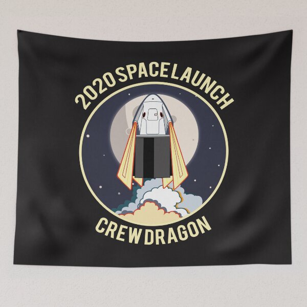 Item preview, 2020 Space Launch Crew Dragon Great Gift for Men Women designed and sold by iamspiner.