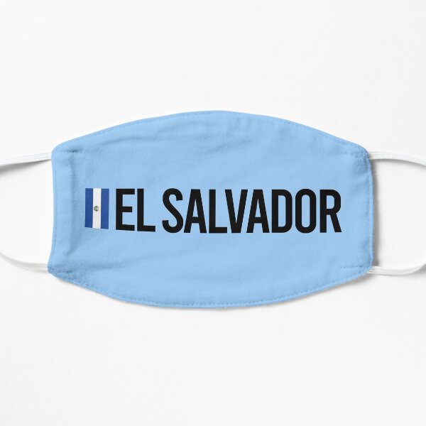 Colección El Salvador Minimal Design Mascarilla plana