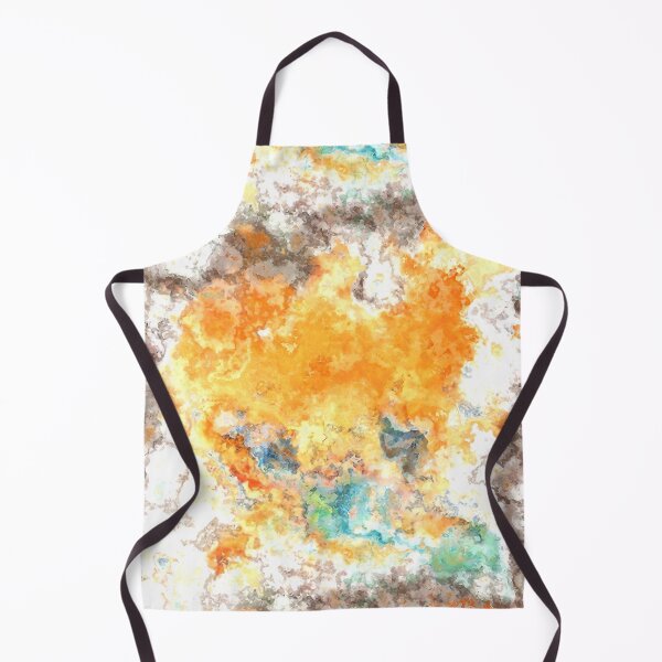 Item preview, Orange marble abstraction designed and sold by Kolinnaprint.