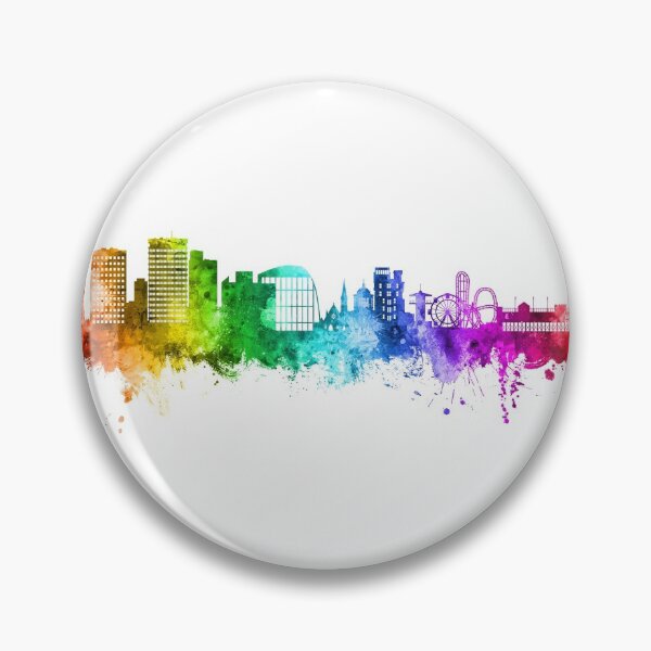 Item preview, Southend-on-Sea England Skyline designed and sold by ArtPrints.