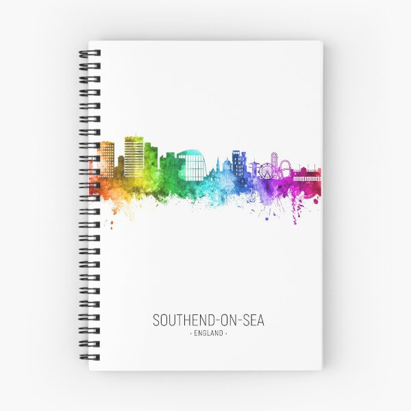 Item preview, Southend-on-Sea England Skyline designed and sold by ArtPrints.
