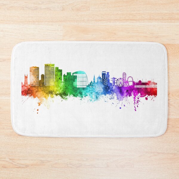 Item preview, Southend-on-Sea England Skyline designed and sold by ArtPrints.