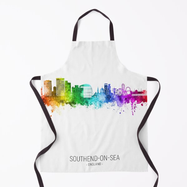 Item preview, Southend-on-Sea England Skyline designed and sold by ArtPrints.