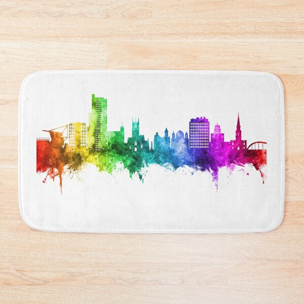Item preview, Wolverhampton England Skyline designed and sold by ArtPrints.