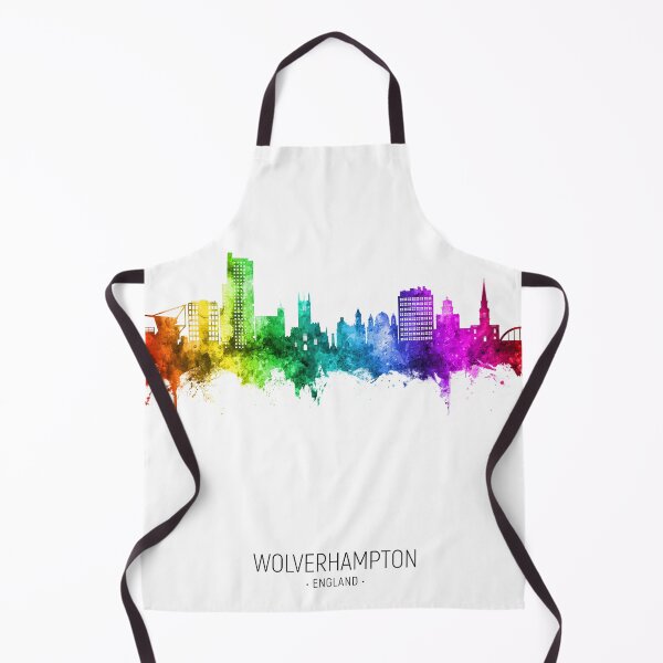 Item preview, Wolverhampton England Skyline designed and sold by ArtPrints.