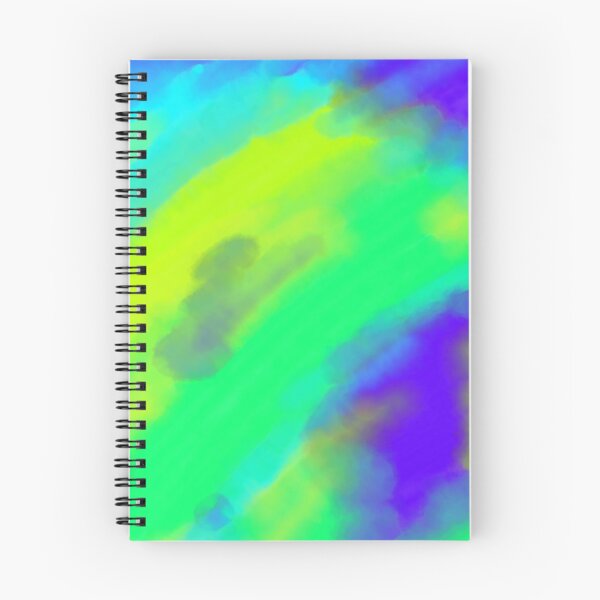 Aperçu de l'œuvre Motif aquarelle violet, jaune, vert créée et vendue par eidrood.