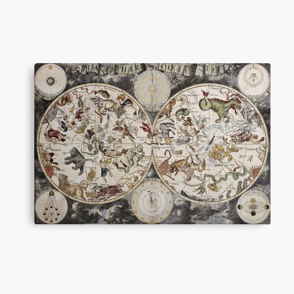 Item preview, Vintage Celestial Star map designed and sold by Beltschazar.